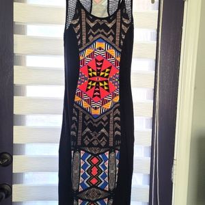 Womens Xhilaration Tribal Midi